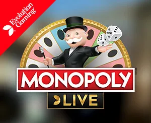 Live studio screenshot of Monopoly Live by Evolution