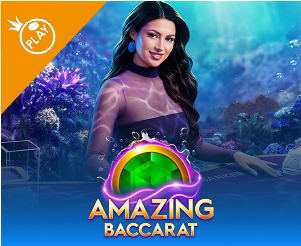 Live table screenshot of Amazing Baccarat by Pragmatic Play