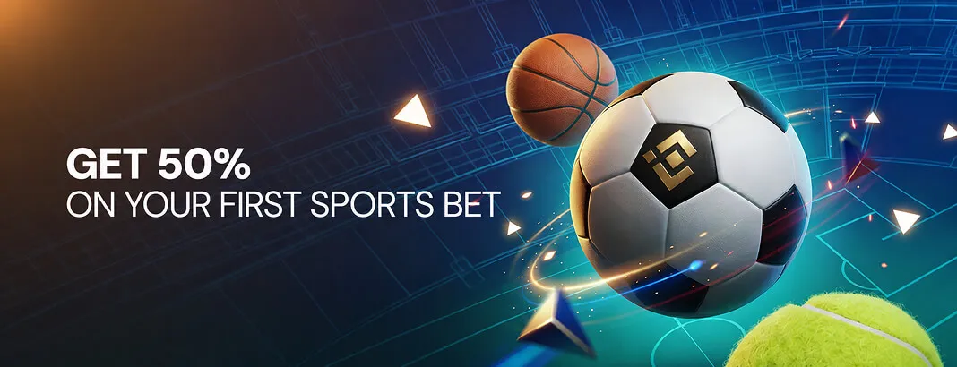 Cocobet 50% bonus on your first sports bet banner